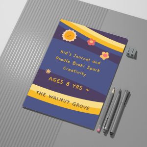 Kid's Journal and Doodle Book: Spark Creativity
