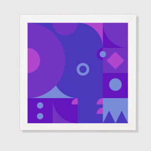 ANUGRAHA - Geometric Ganesha Series 004