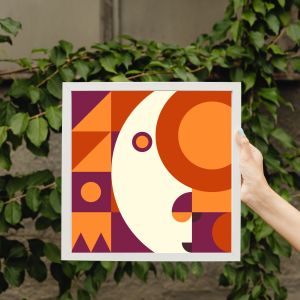 ANUGRAHA - Geometric Ganesha Series 001